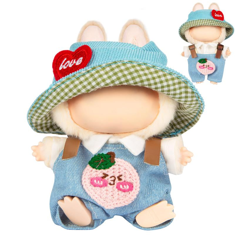 Sese Code Clothes for Doll– Luxury Chic Style Set for 17Cm Dolls, High-End Fashion, Cute Cartoon Toys Clothes Costume