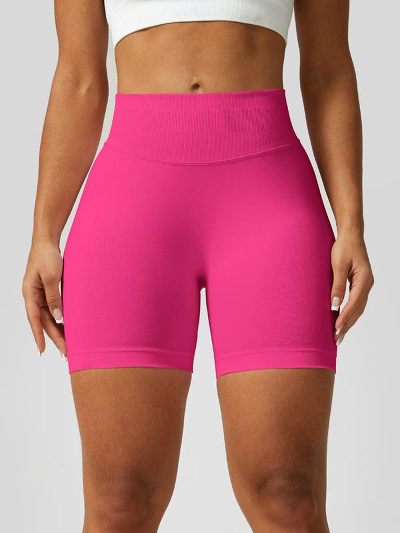 Timeoff Women'S Three - Piece Sports Shorts Set,Casual Comfy Breathable Seamless Skinny Shorts for Yoga Gym Workout Running, Women Sport & Outdoor Clothing for Summer