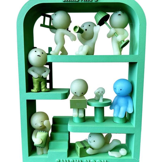 Smiski Shelf - Smiski House - Smiski Display Organizer