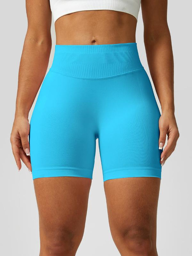 Timeoff Women'S Three - Piece Sports Shorts Set，Casual Comfy Breathable Seamless Skinny Shorts for Yoga Gym Workout Running, Women Sport & Outdoor Clothing for Summer